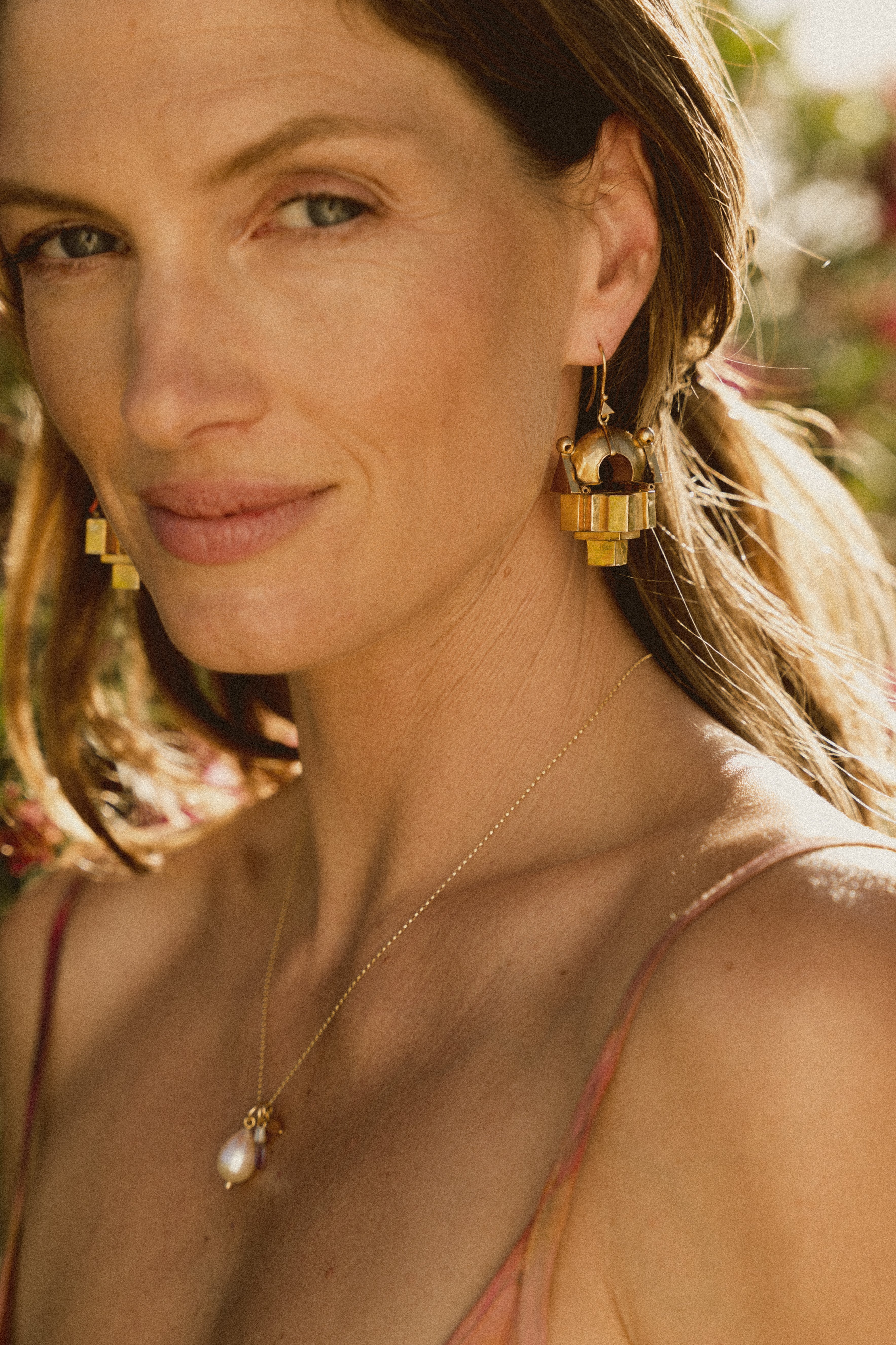 Vintage 'Thandatti' Indian Tribal Earrings