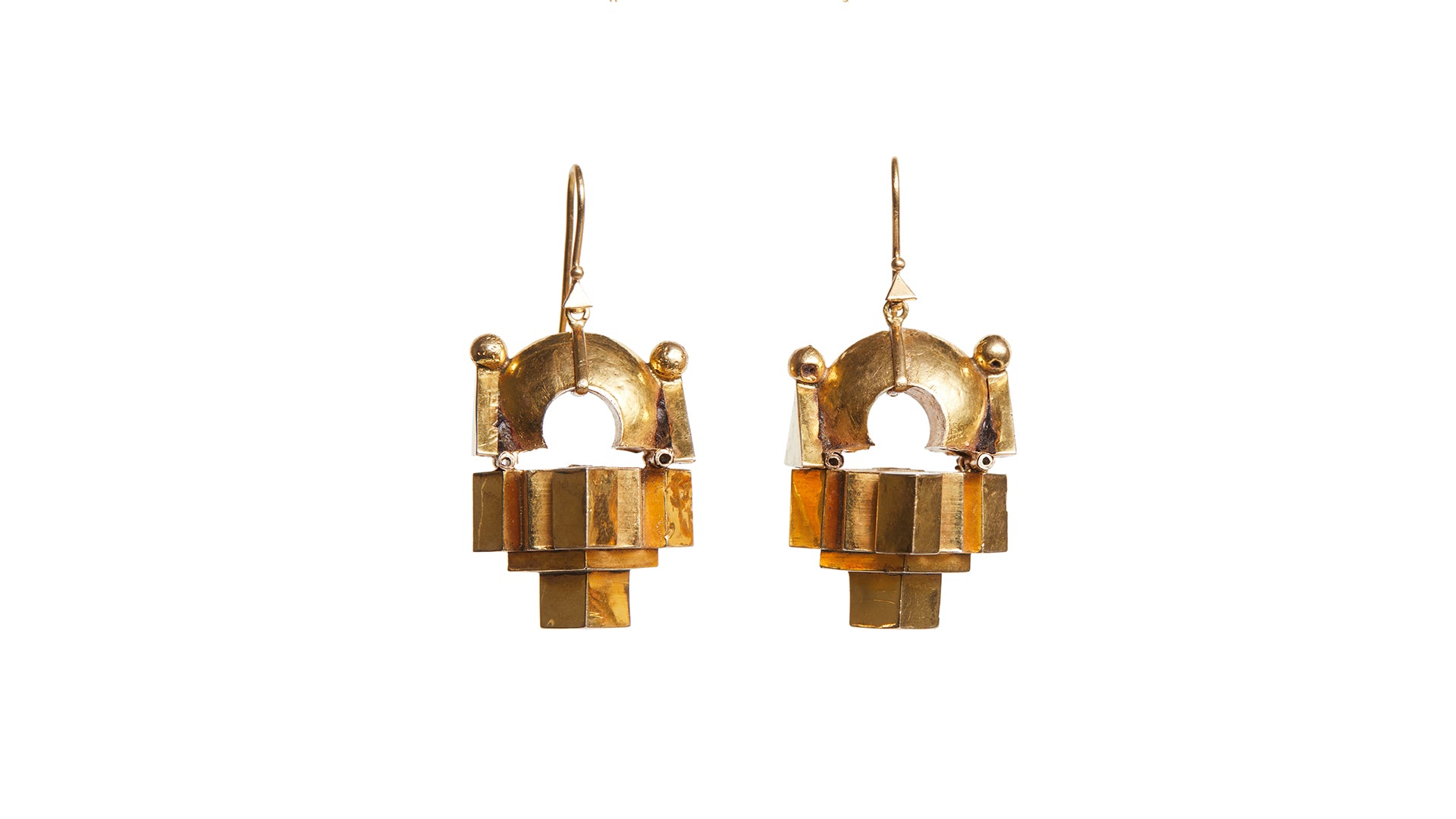 Vintage 'Thandatti' Indian Tribal Earrings