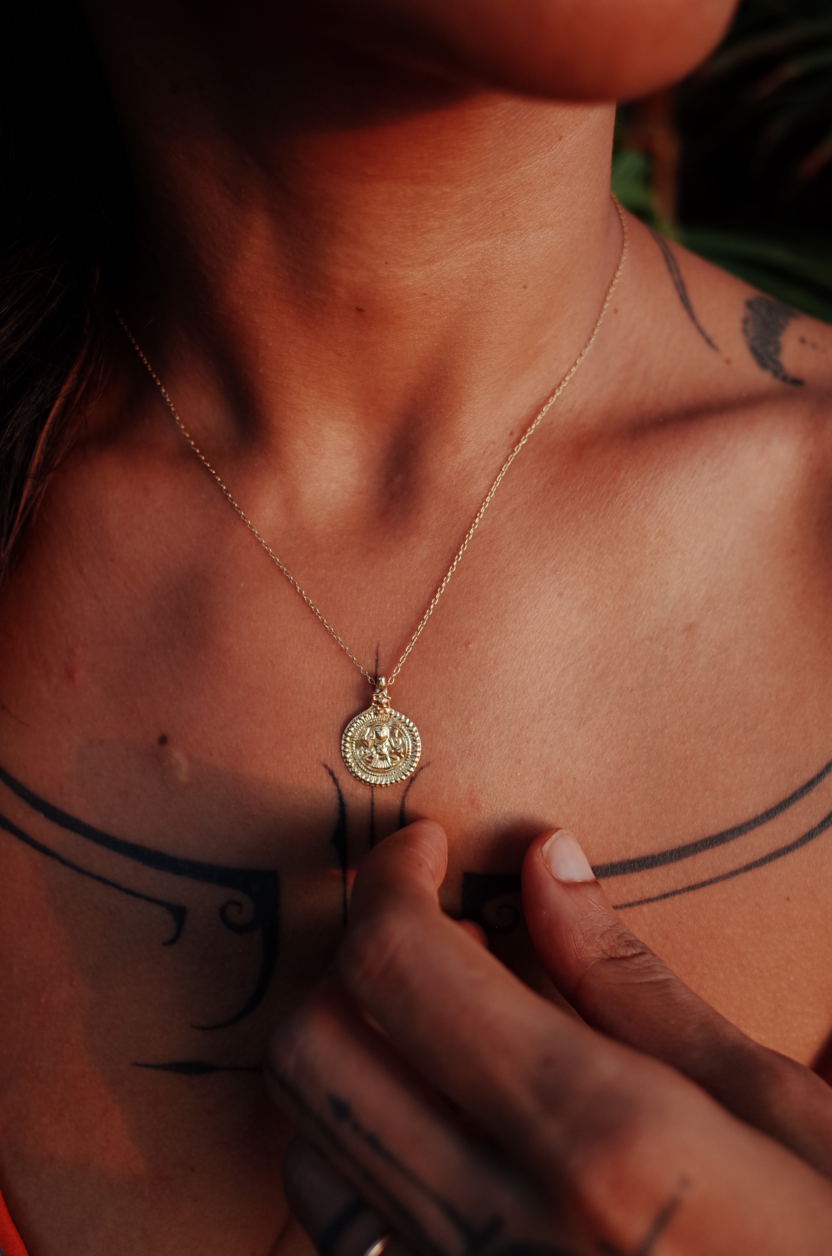Vintage Yellama Amulet Pendant